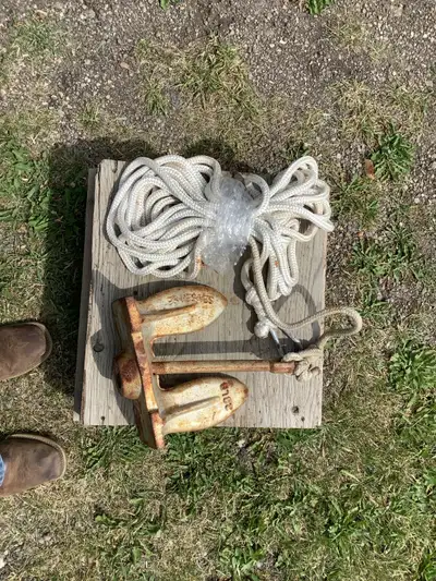 28LB Seasense boat anchor. Cleaning out shop. $75 OBO Pick up Ardrossan. Call Dave 7809406540