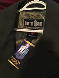 Dr who BBC moleskin coat brand new with tags abbyshot XL mens