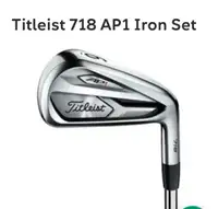 Titleist 718 AP1 Iron Set 