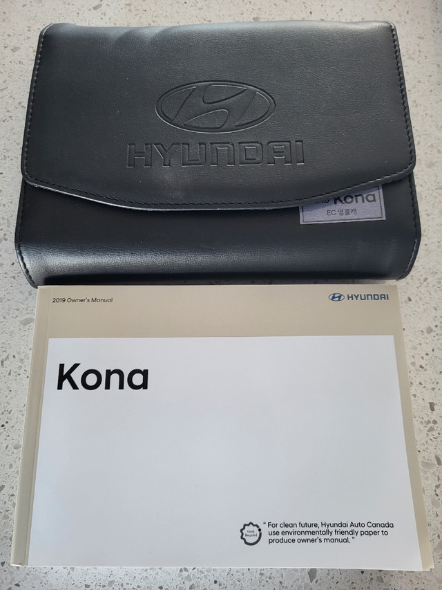 Free 2019 Hyundai Kona manual in Free Stuff in Winnipeg