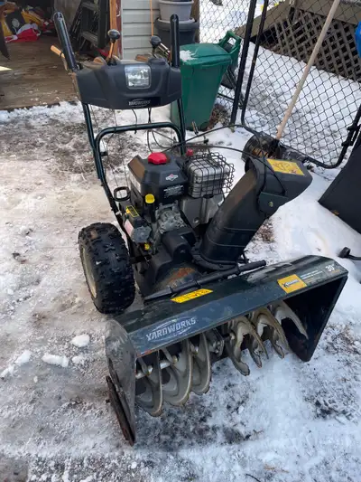Snow Blower(engine rebuilt last fall), View more