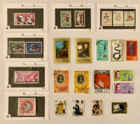 24 Vintage MUSICAL Stamps- Jazz, Classical, Blues…