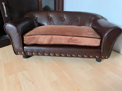 PETIT DIVAN - CAGE OUVERTURE DEVANT ET COTÉ AVEC HOUSSE - COUPE GRIFFE - PORTE CHIEN POUR VÉLO OU SU...