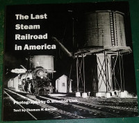 Coffee Table HCDJ Book The Last Steam Railroad in America TRAINS