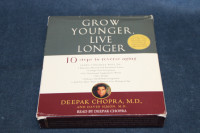 Grow Younger Live Longer, Deepak Chopra MD Audio CDs