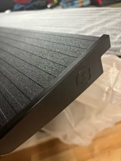 Electric running board replacements for GMC or Chevy trucks. All black, still in wrapping. Boards on...
