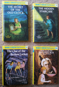 Nancy Drew hardcover books by Carolyn Keene