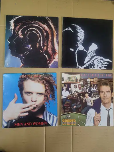 Classic 80s Vinyl Records - Rolling Stones, Danzig, View more