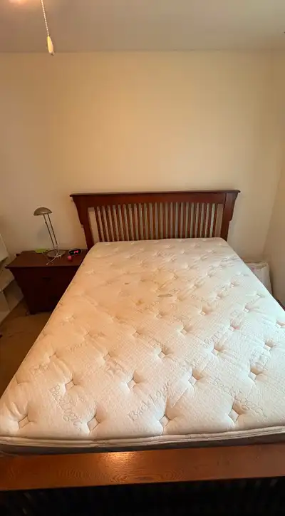 Queen Bed and Nightstand Set, View more
