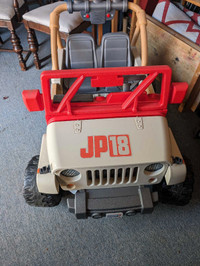Power Wheels Jeep Jurassic Park 