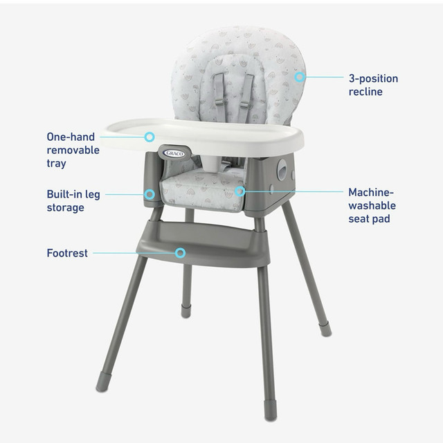 Graco SimpleSwitch Highchair in Feeding & High Chairs in City of Toronto - Image 2