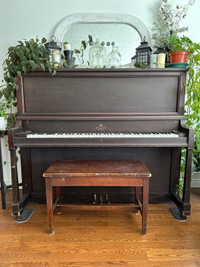 FREE - Willis Upright Piano & Bench