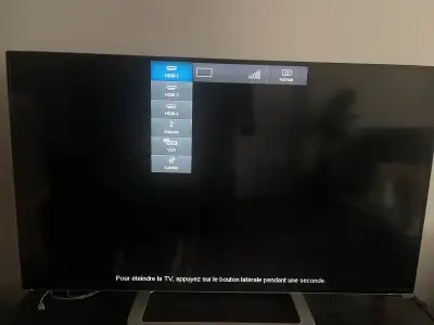 50” Smart Tv , YouTube , Wifi Viens sans la télécommande car perdue cependant il y a un bouton d’all...