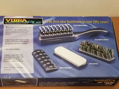 VIBRATING HAIR BRUSH, View more