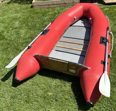 I am selling my Achilles LS-4 Inflatable boat. You get everything shown in the photos, the boat (whi...