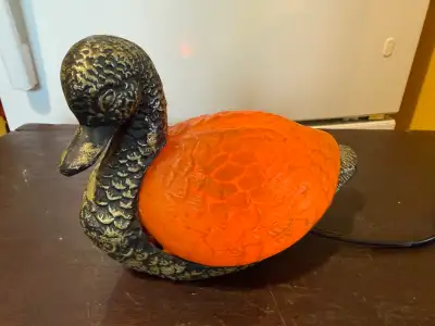 Vintage Accent Duck Table Lamp, View more