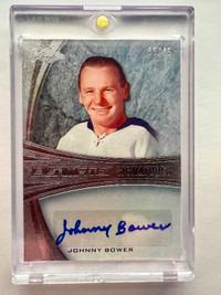 2015 Leaf Ultimate Signatures 35/45 "Johnny Bower" US-JB2