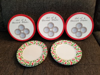 Joy Dessert Plates  - set of 12