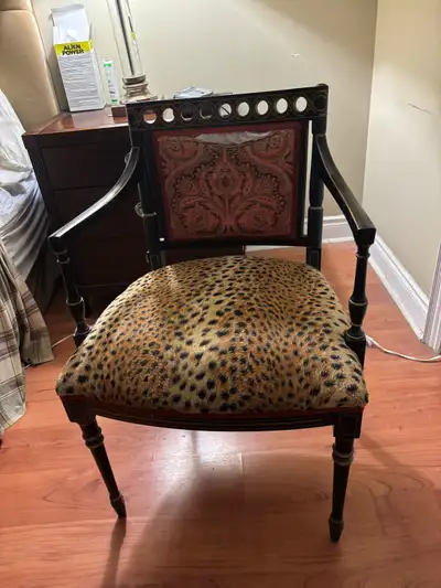 Chippendale arm chair., View more