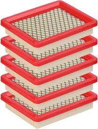 5x Unused lawnmower filters brand new