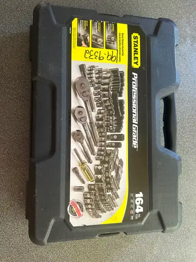 Stanley 164pc professional grade tools., View more