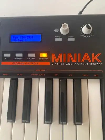 Akai Miniak Virtual Analog Synthesizer, View more