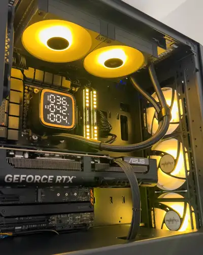 Beast Gaming PC -RTX 5070ti - Ryzen 9800X3D - 32GB RAM - 1TB SSD, View more