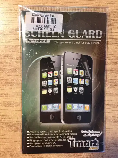 Samsung Galaxy S 4G Screen Protector (x1), View more