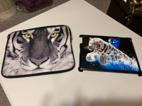 iPad hardcase and carry bag Tiger lot for sale