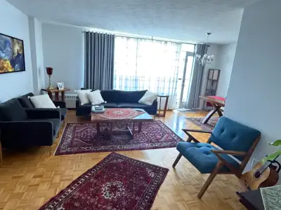 private room for rent in Bright apartment, View more