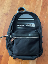 Marc Jacobs 14 Inch Tall Black Backpack