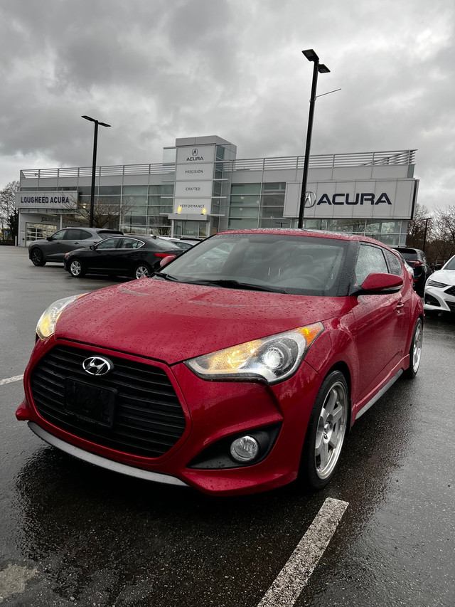 2014 Hyundai Veloster Turbo • Red • 1 Owner • Manual • $15,995 in Cars & Trucks in Burnaby/New Westminster - Image 2