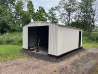 Metal Shelter Steel Car Garage 14ft x 19ft