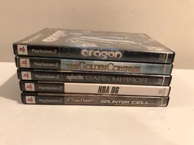 ps2 games( 30 for all), Voir plus