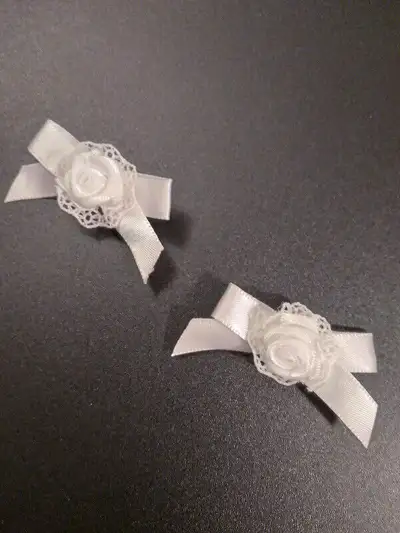 Bow Clips for First Communion Flower Girl Dressy Kids Shoes, View more