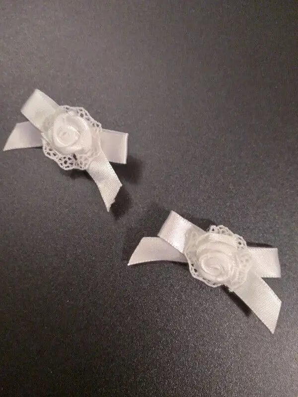 Bow Clips for First Communion Flower Girl Dressy Kids Shoes in Kids & Youth in Oshawa / Durham Region - Image 2