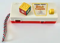 Vintage 1974 Collection Jouet FISHER PRICE Pocket Camera