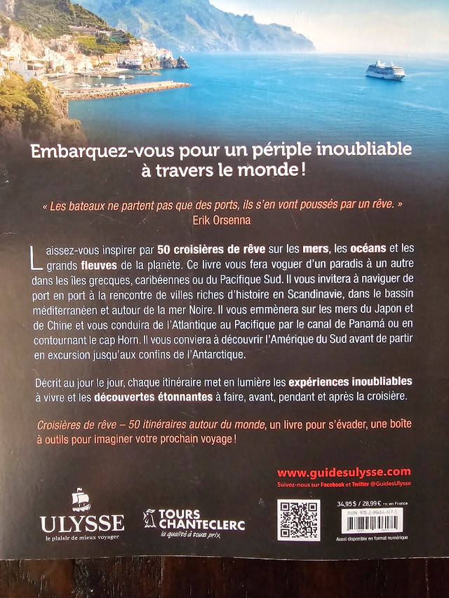 Guide Ulysse 50 croisières de rêve autour du monde dans Autre  à Trois-Rivières - Image 2