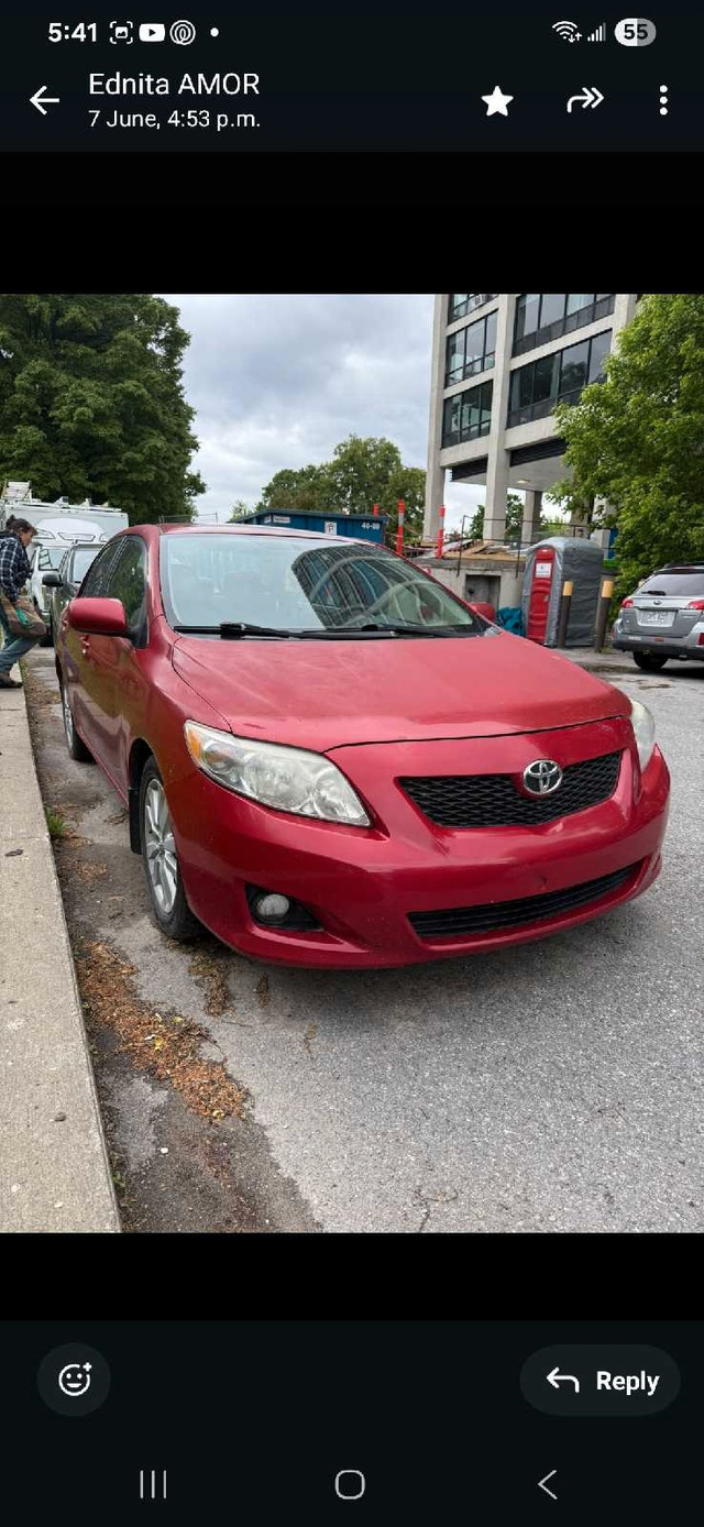 Toyota Corolla LE in Cars & Trucks in City of Montréal - Image 2