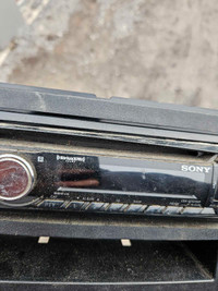 Sony car radio