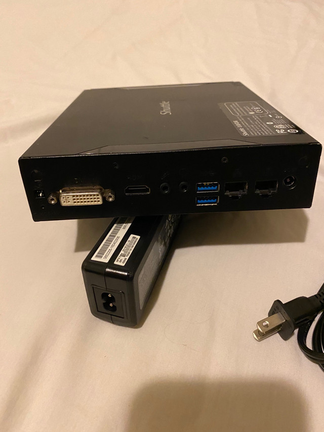 SHUTTLE XPC DS437 Embedded MINI PC INTEL CELERON 1037U 1.8GHz 4G in System Components in City of Toronto - Image 2