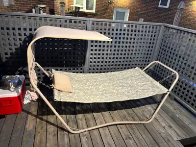 St. Catherine Padded Canopy Hammock – Like New, View more