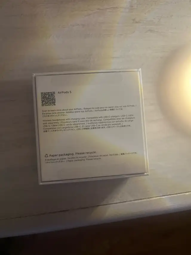 Original Apple AirPods in Headphones in City of Toronto - Image 3