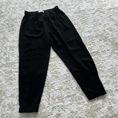 ARITZIA BABATON  BLACK CREPE DEXTER TUXEDO PANT, View more