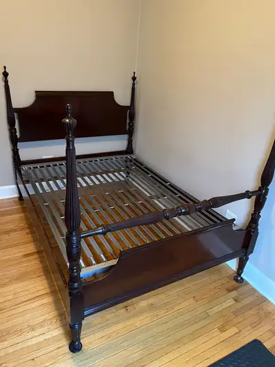 Antique Double Bed, View more