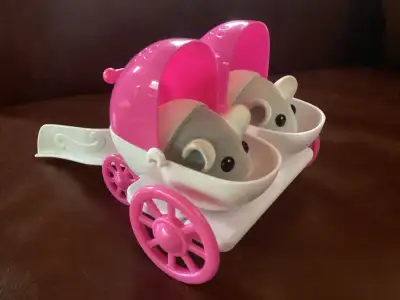 Zhu Zhu Pets Baby Hamster Stroller with baby hamsters, View more