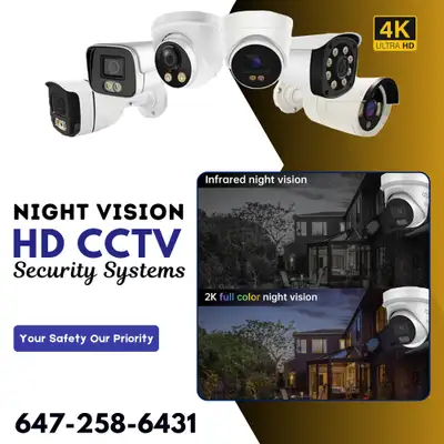 Your safety starts today with our advanced security cameras and alarm system, designed to give you p...