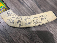 London Knights Autographed Game Used 2004-05 Goalie Stick