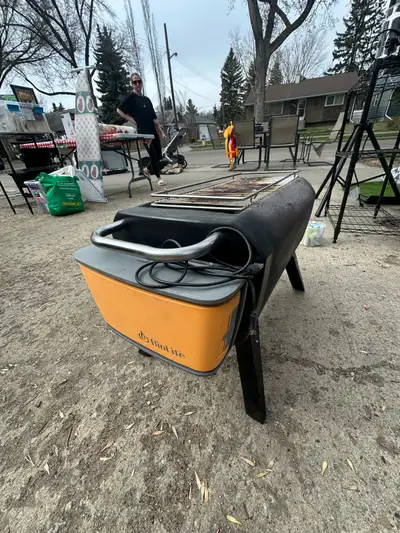 Biolite smokeless fire pit charcoal grill, View more