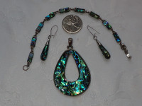 FOR SALE - Blue/green jewelry SET